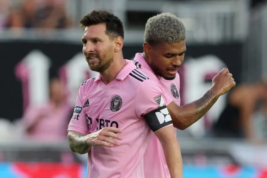 MEXSPORT Messi con Inter de Miami
