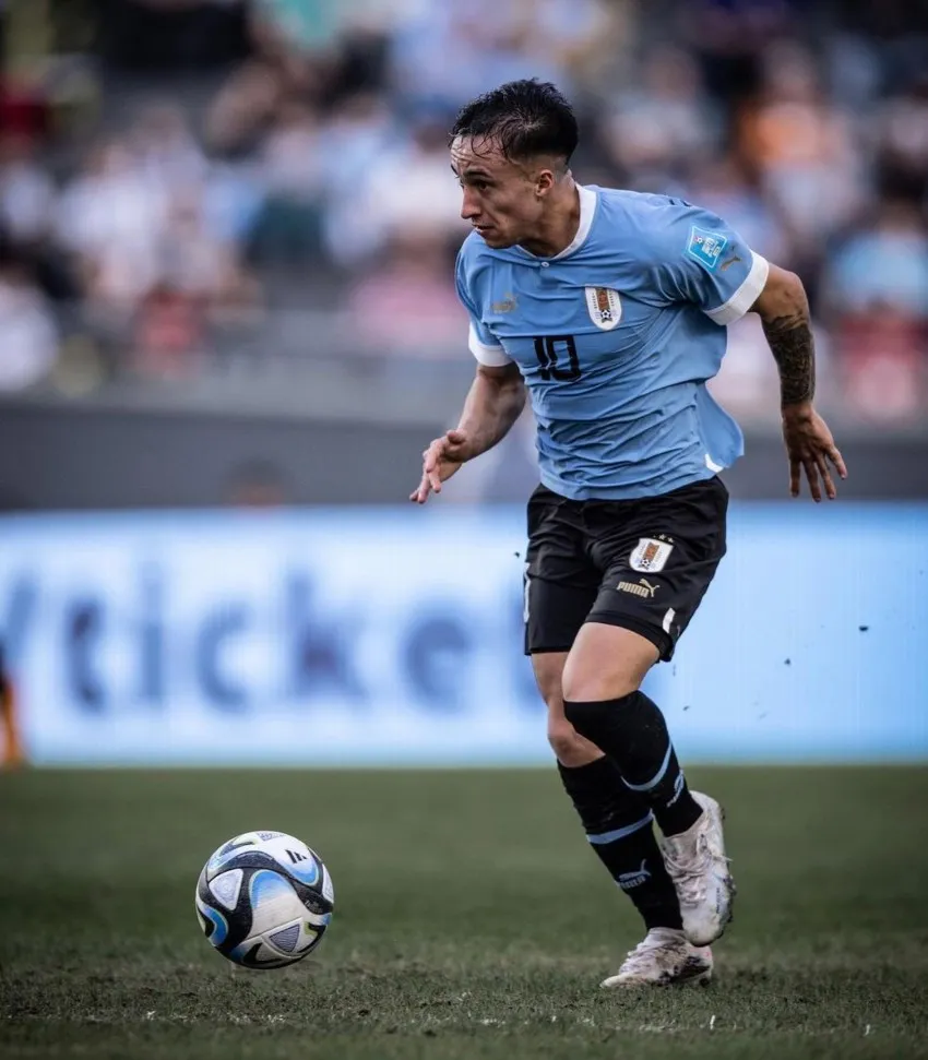 @franco_gonzaleez10 Cepillo González en el Mundial Sub 20 con Uruguay