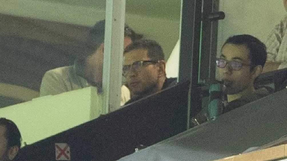 MIGUEL PONTÓN El DT fue a ver los juegos de la J4