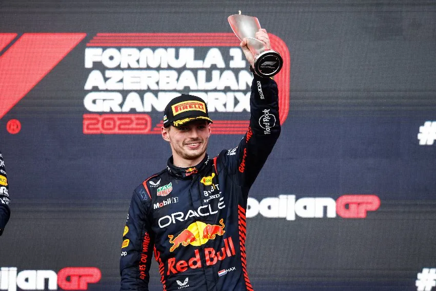 MEXSPORT Verstappen tras el GP de Azerbaiyán