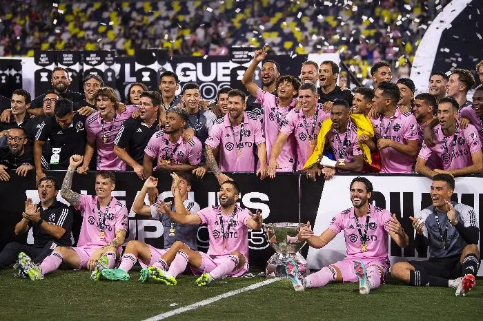 MEXSPORT Inter Miami ganando la Leagues Cup