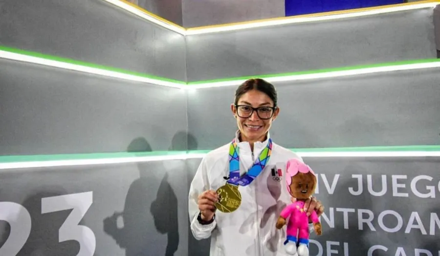 INSTAGRAM: @gal_lau Laura Galván, medallista en los Juegos Centroamericanos