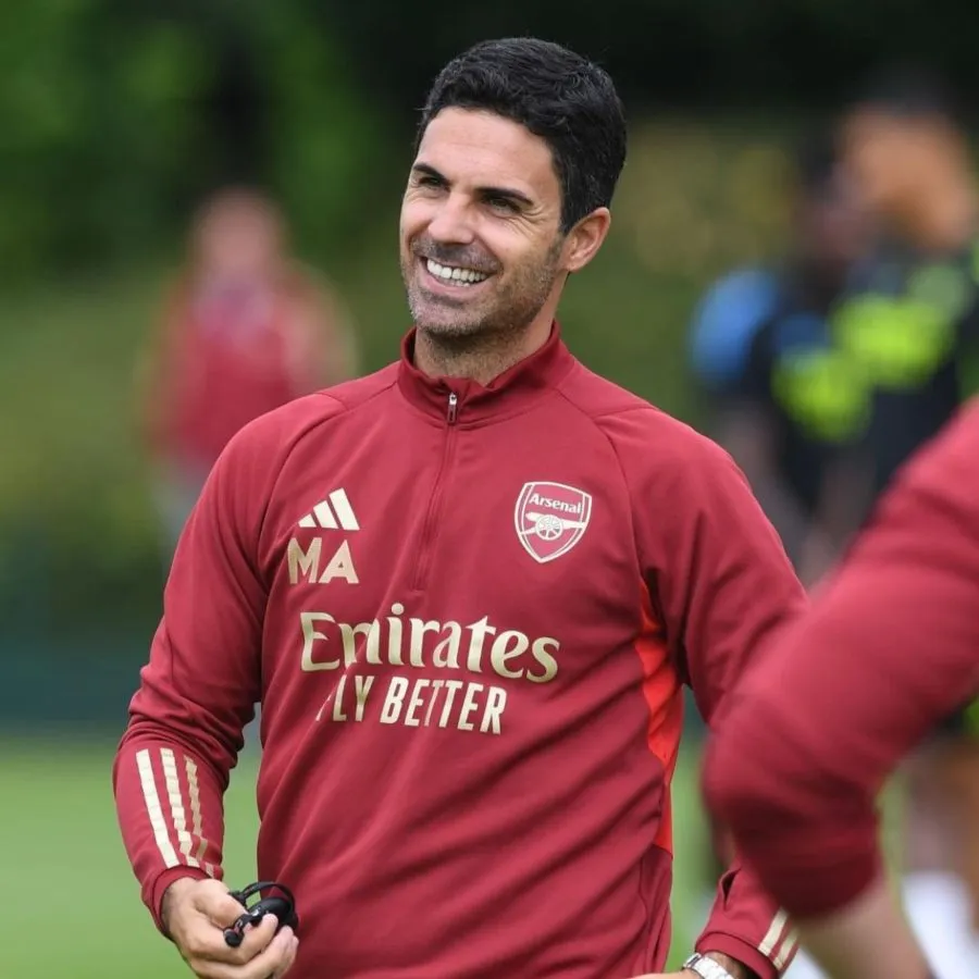 INSTAGRAM: @arsenal Mikel Arteta, DT del Arsenal