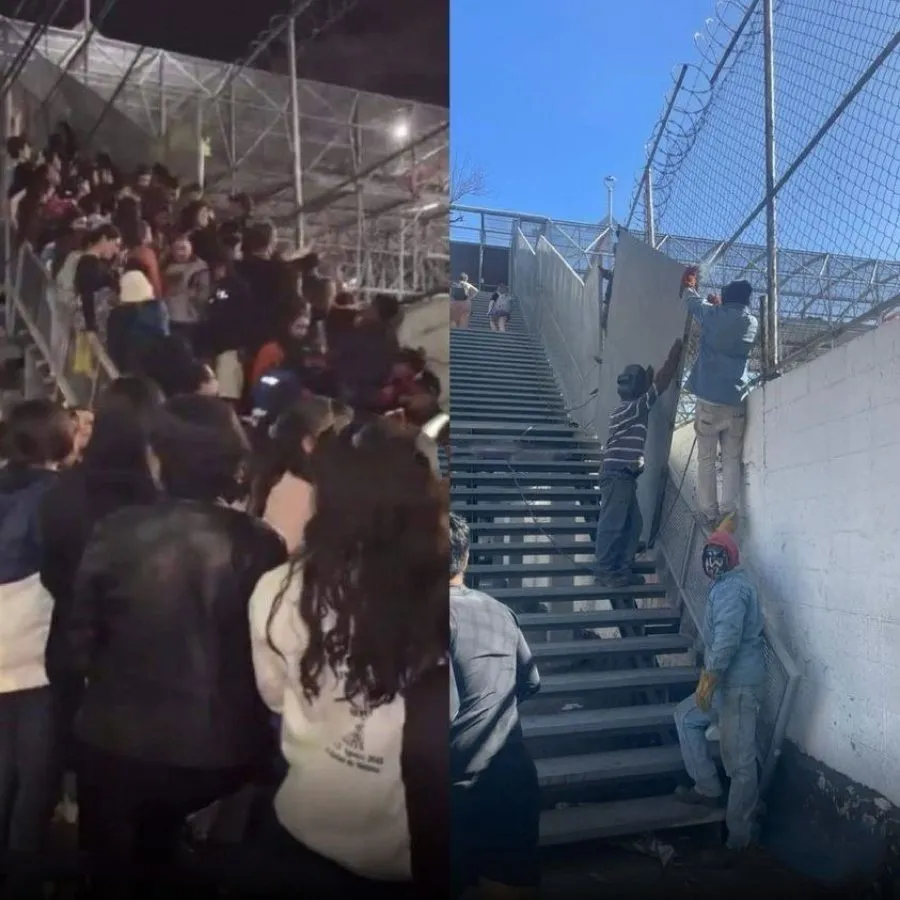 CAPTURA DE PANTALLA: TWITTER Ya taparon la vista del puente