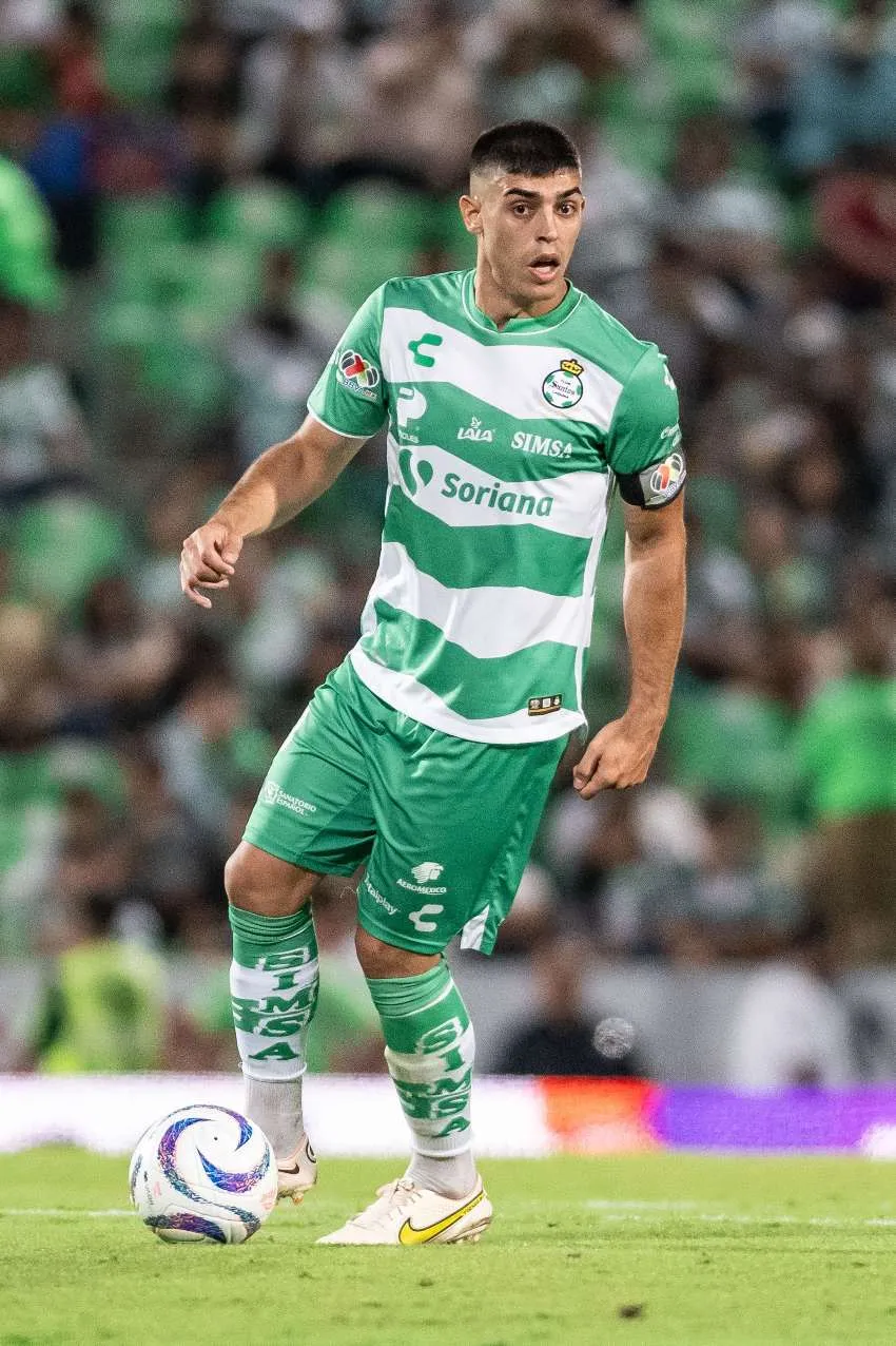 MEXSPORT Juan Brunetta en un partido de Santos