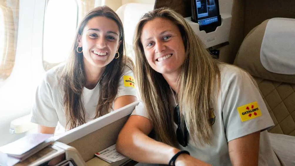 TWITTER @FCBfemeni Barcelona ya viajó a México