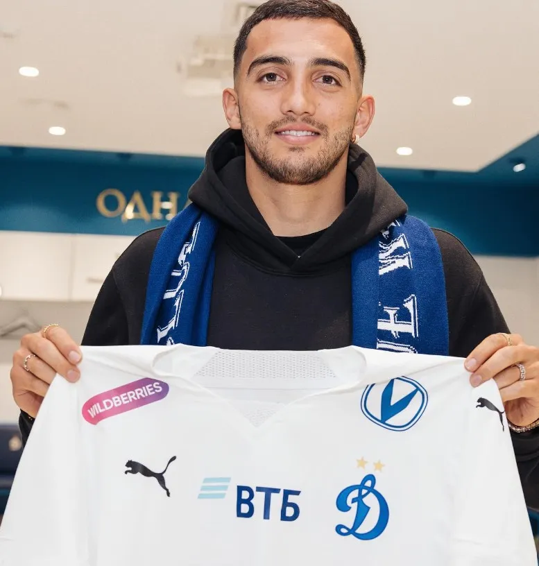 TWITTER: @DynamoMoscu Luis Chávez inició su aventura en Rusia