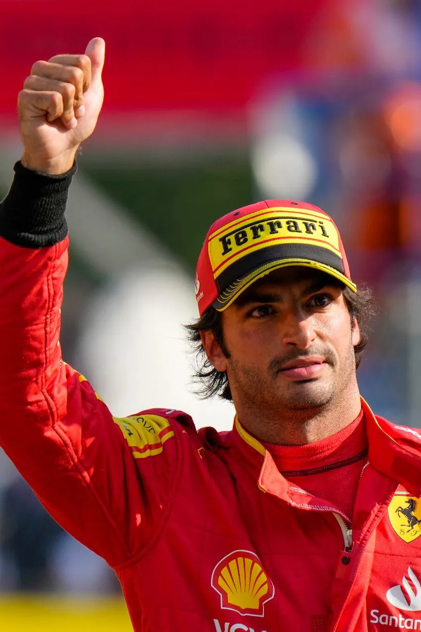 AP Carlos Sainz, pole position del Gran Premio de Italia