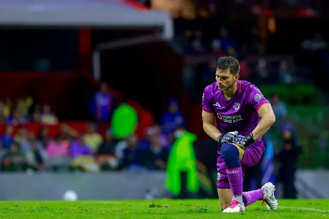 MEXSPORT Jurado tras recibir un gol