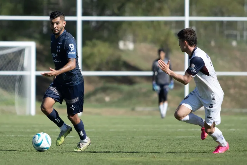 @Rayados Tecatito Corona en su debut con Rayados