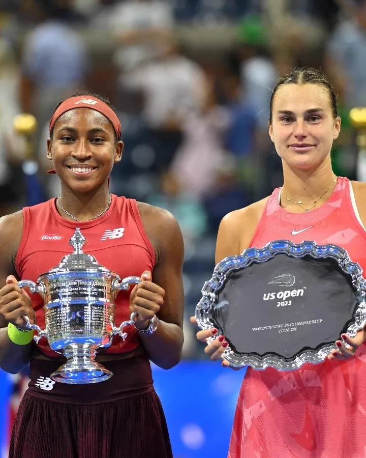 TWITTER @usopen Coco Gauff ganó el US Open al vencer a Aryna Sabalenka
