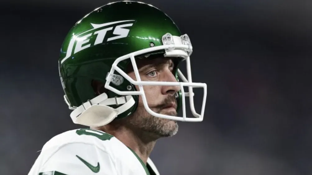AP Rodgers con los Jets de Nueva York