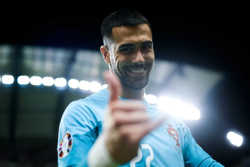 @selecaoportugal Diego Costa tras la goleada de 9-0 a Luxemburgo