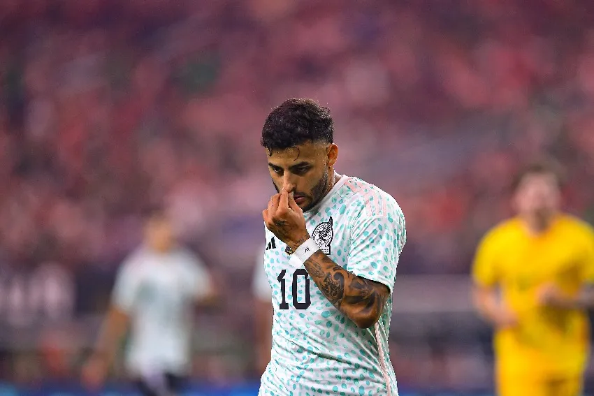 MEXSPORT Alexis Vega en el juego vs Australia