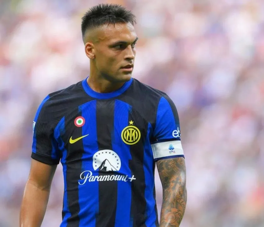@lautaromartinez Lautaro Martínez, capitán del Inter de Milán
