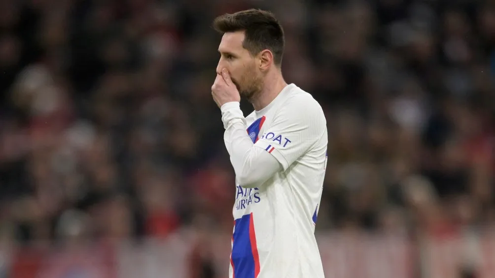 AP Lionel Messi se fue del PSG