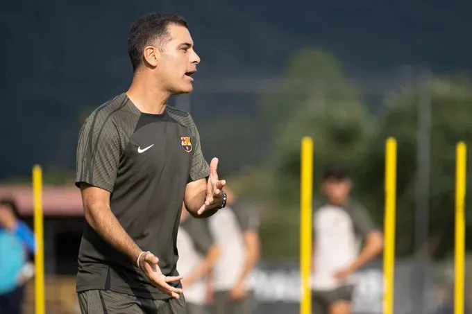 Twitter @FCBarcelonaB Rafa Márquez lamentó la falta de contudencia de su equipo