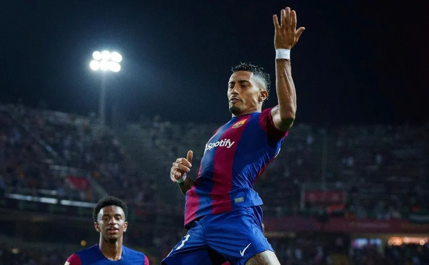 INSTAGRAM: @fcbarcelona El brasileño Raphinha