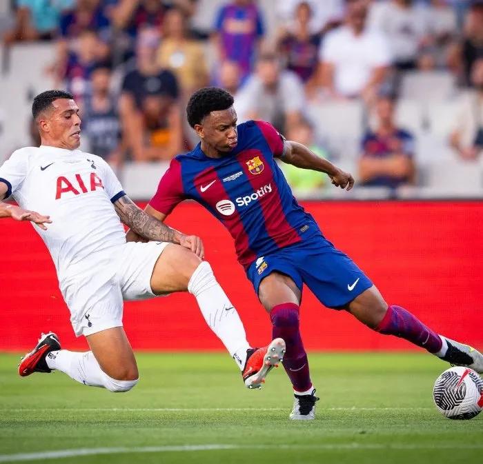 INSTAGRAM @alejandrobalde Balde jugando con el FC Barcelona