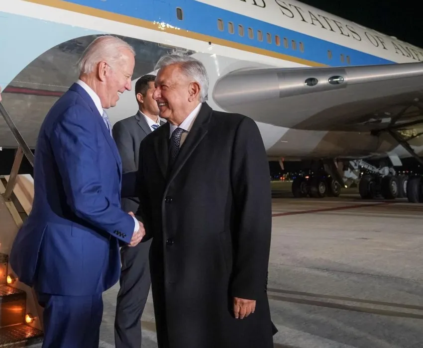 INSTAGRAM: @lopezobrador AMLO y Biden en México