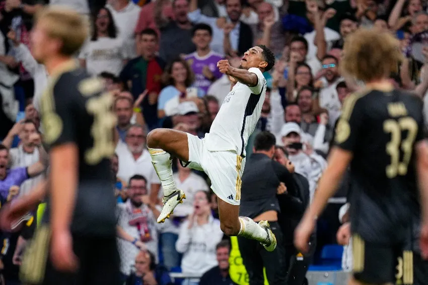 AP Jude Bellingham en celebación de gol