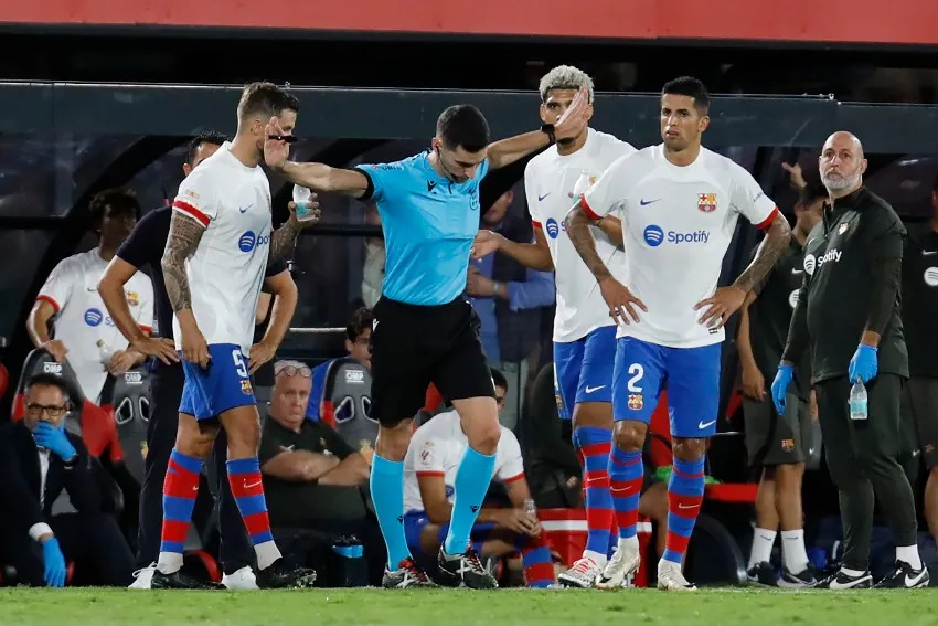 AP Barça en el juego ante Mallorca