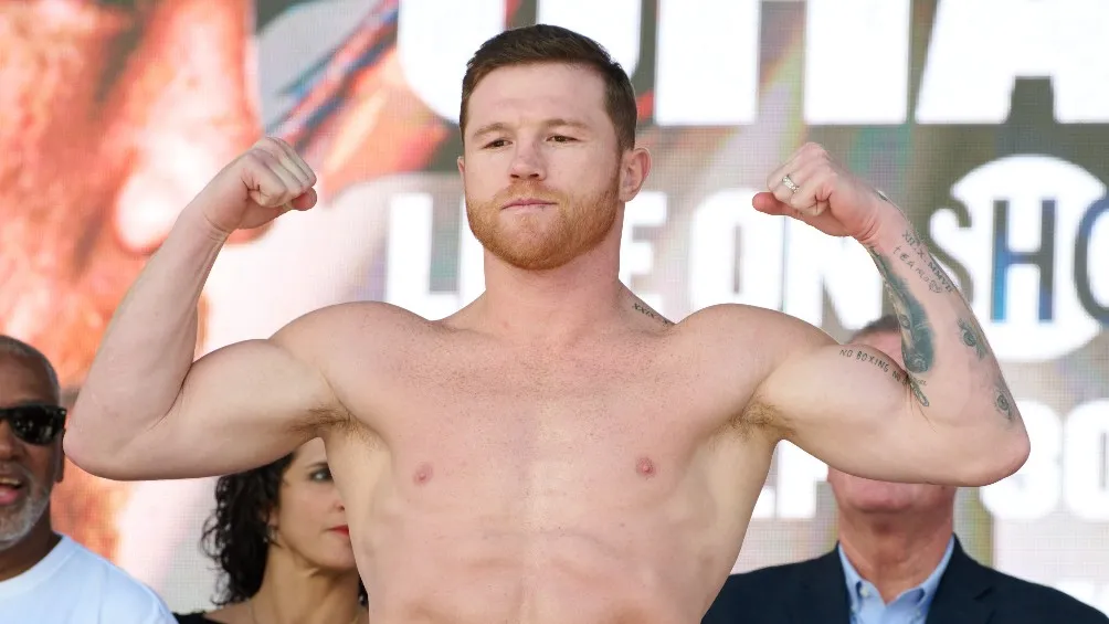 MEXSPORT Canelo Álvarez venció a la báscula