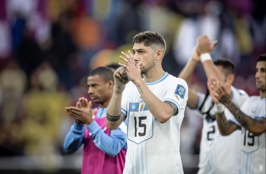 INSTAGRAM: @aufoficial Fede Valverde y la Selección de Uruguay
