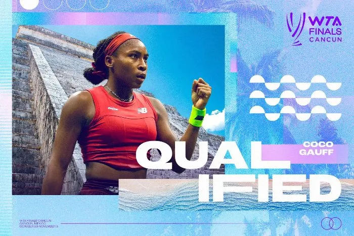 Twitter @WTA Coca Gauff también está clasificada al certamen