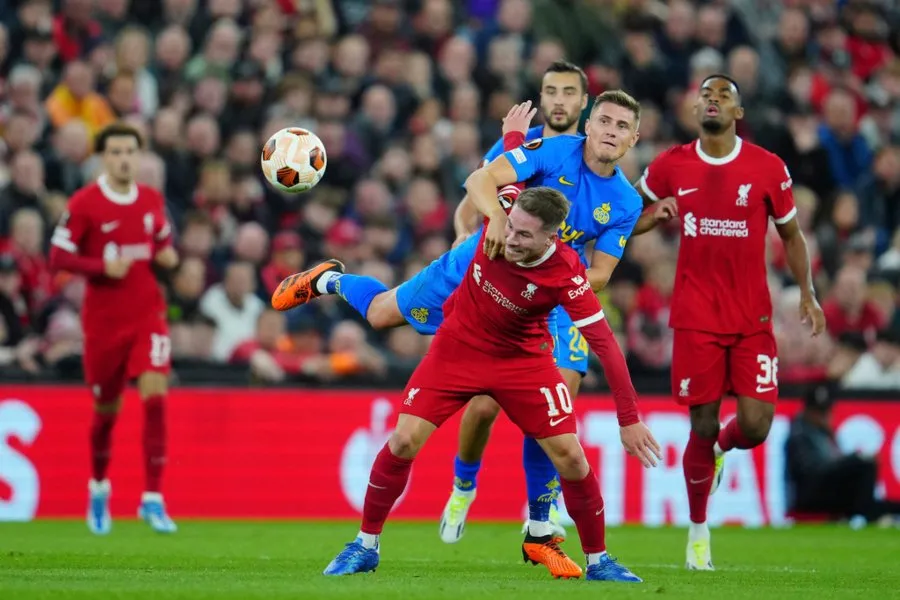 AP Liverpool es líder del Grupo E de la Europa League