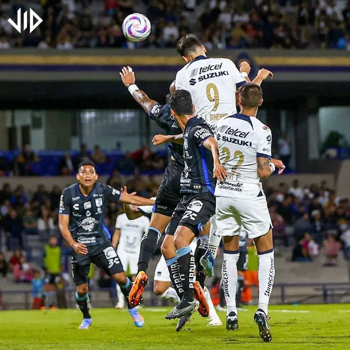 INSTAGRAM @juandinenno Dinenno jugando con los Pumas