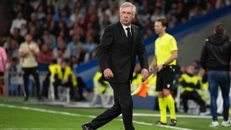 INSTAGRAM @mrancelotti Carlo dirigiendo al Real Madrid