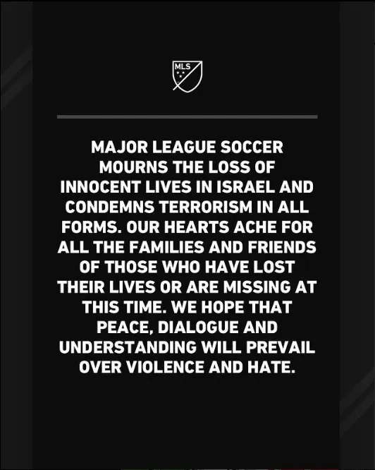 CAPTURA DE PANTALLA Comunicado de MLS