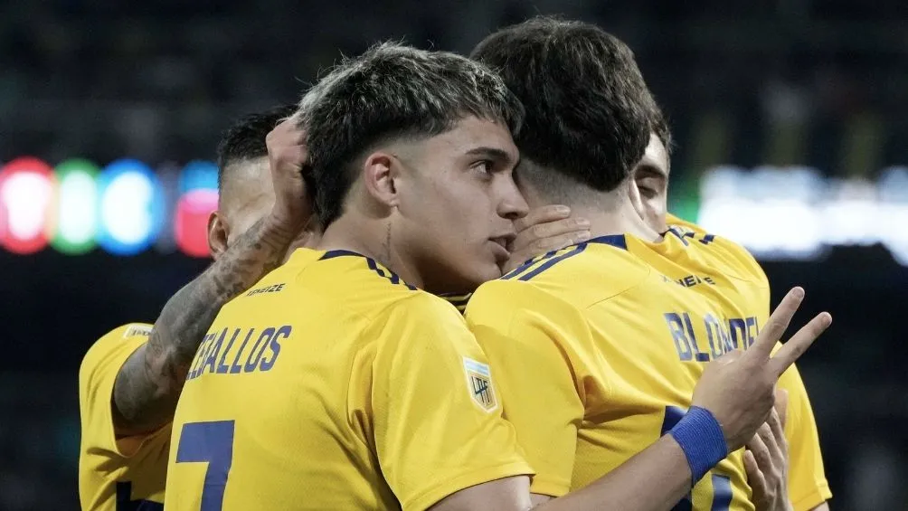 TWITTER: @BocaJrsOficial Boca celebra la victoria ante Belgrano en Copa