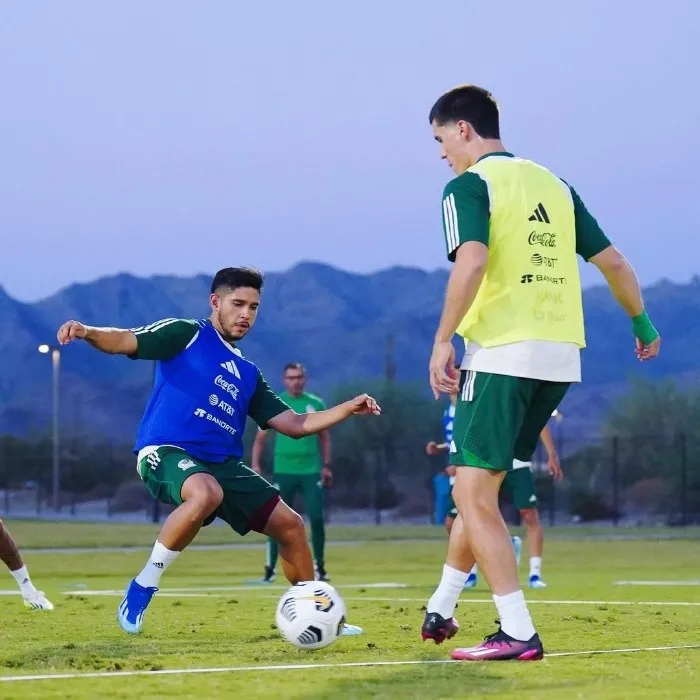 INSTAGRAM @miseleccionmx Entrenamiento del Tricolor