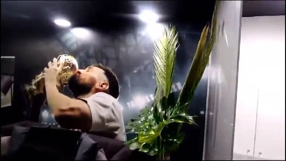 CAPTURA DE PANTALLA TWITTER Se decoró para Messi