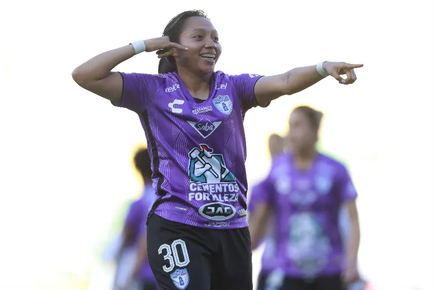 MEXSPORT Viridiana Salazar, dentro del Top 10 de goleadoras de la Liga MX Femenil