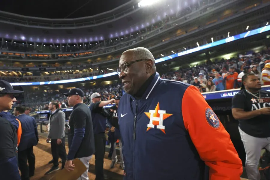 AP Dusty Baker, manager de los Astros