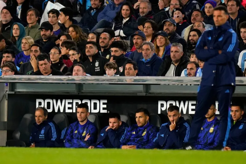 AP La banca de la albiceleste