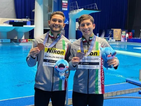 randalwillars Kevin Berlín y Randal Willars en el Mundial de Fukuoka