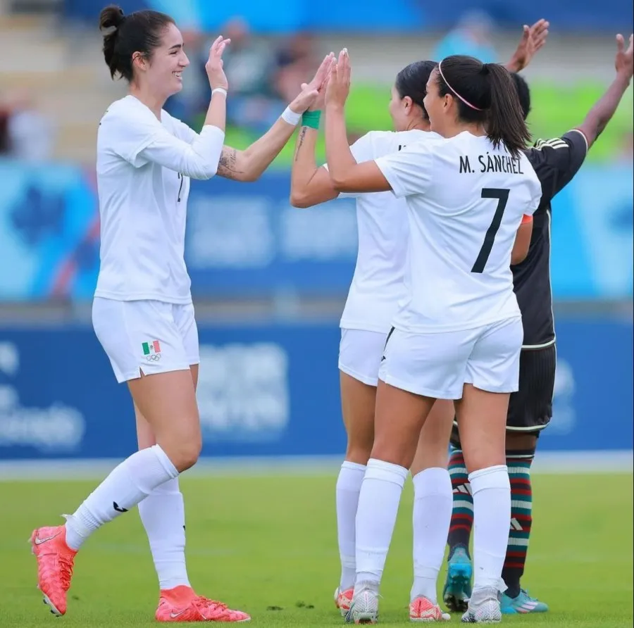 INSTAGRAM: @miseleccionfem Tricolor Femenil goleó 7-0 a Jamaica