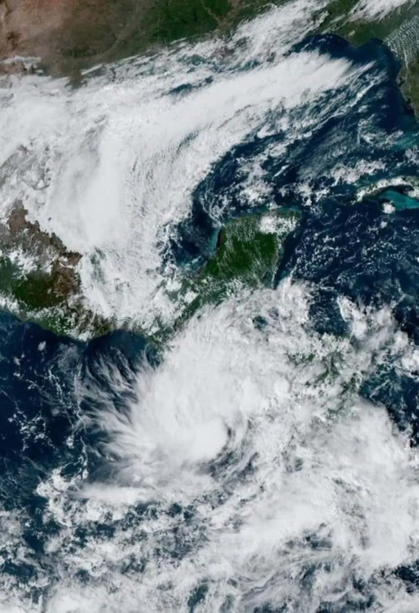 CAPTURA DE PANTALLA: TWITTER El nuevo Frente Frío cerca de entrar