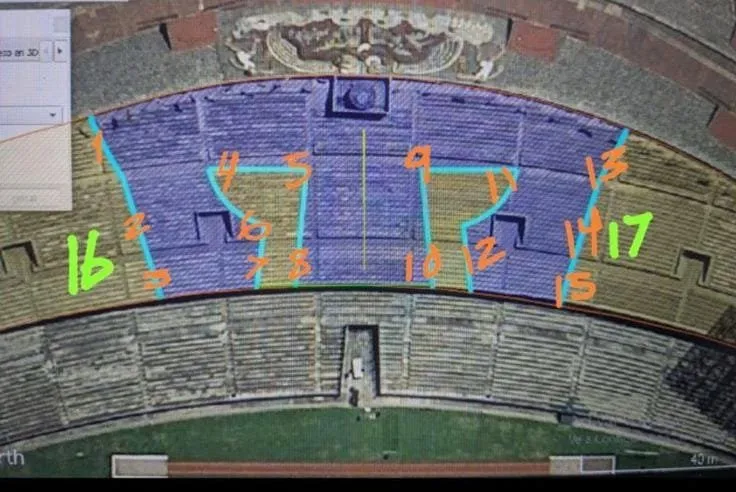 KARLA UZETA Así se organizó la Rebel para realizar mosaico de luces en juego ante Chivas