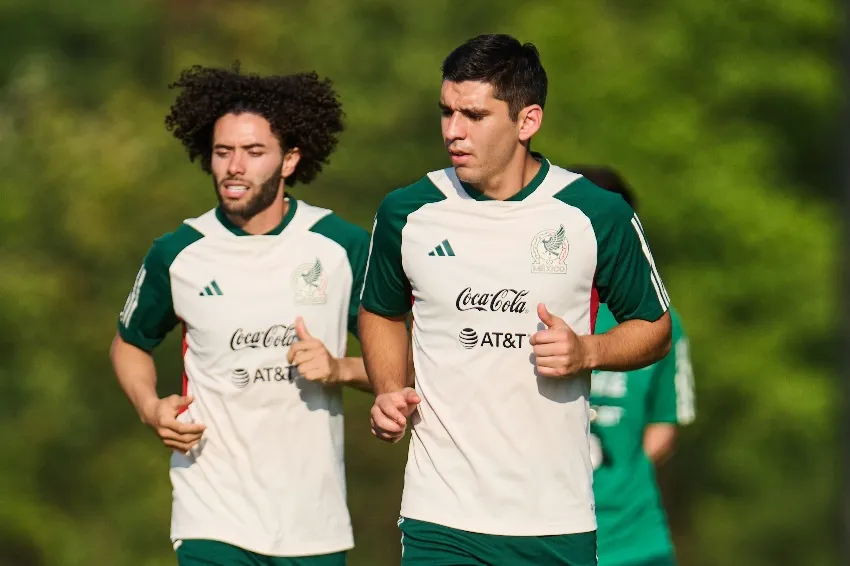 MEXSPORT Jesús Angulo en entrenamiento con el Tricolor