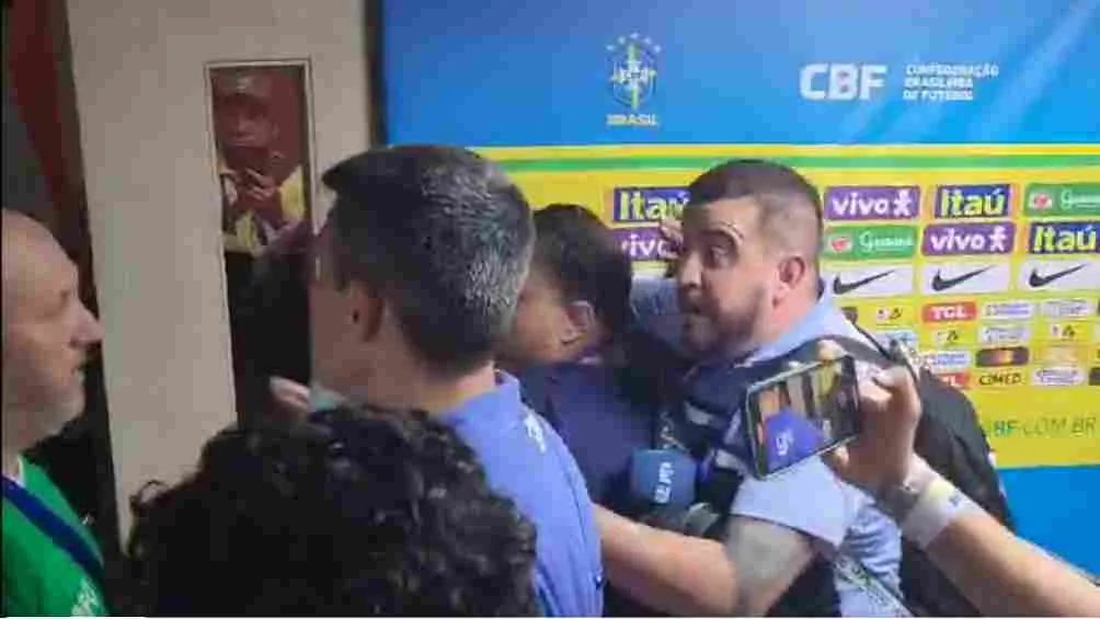 CAPTURA DE PANTALLA La tensión comenzó por un banner de publicidad brasileña