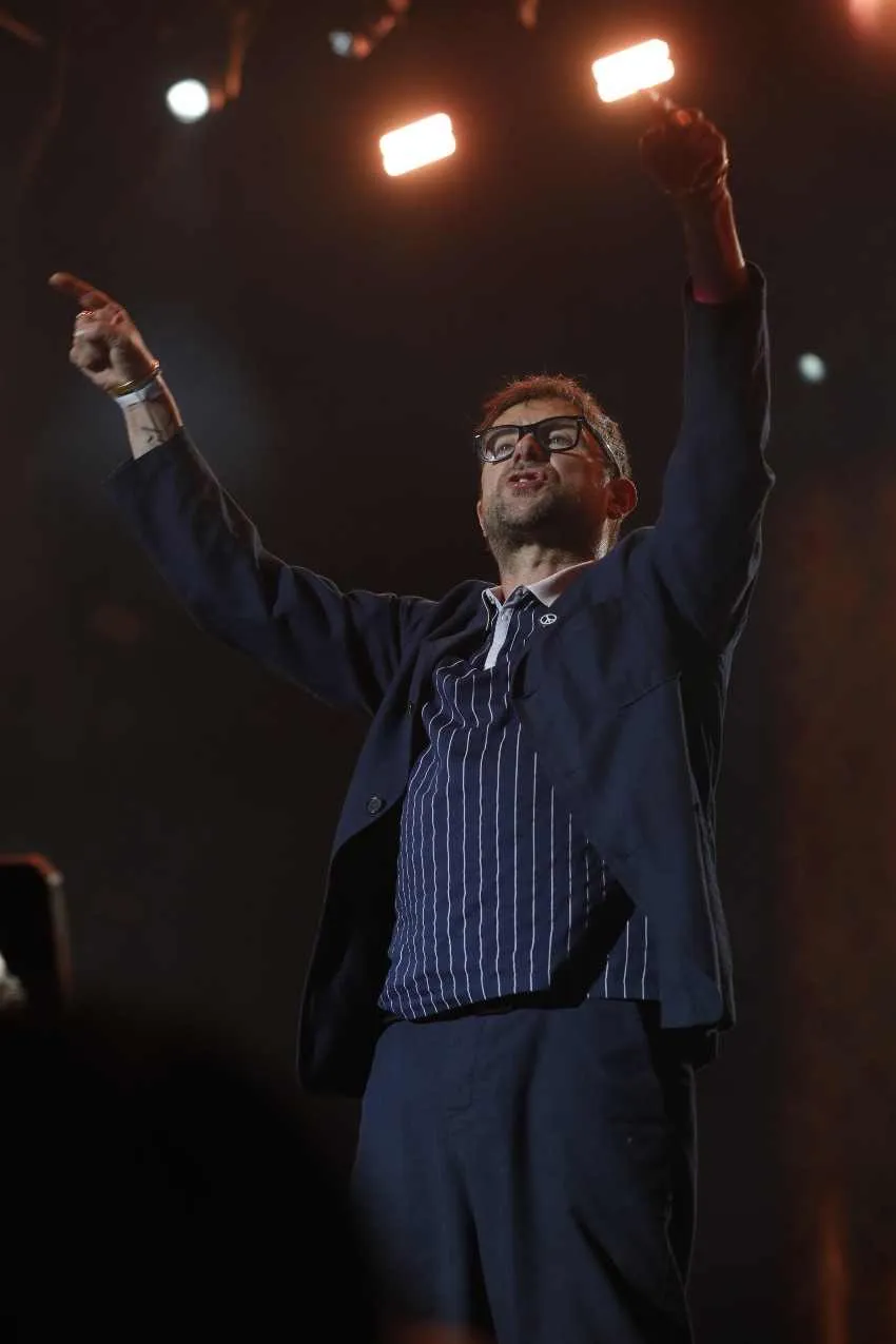 Essene Hernández Blur en el Corona Capital