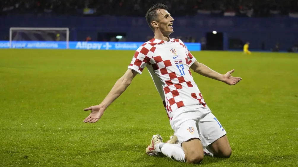 AP Con gol de Ante Budimir, Croacia aseguró boleto en la Euro