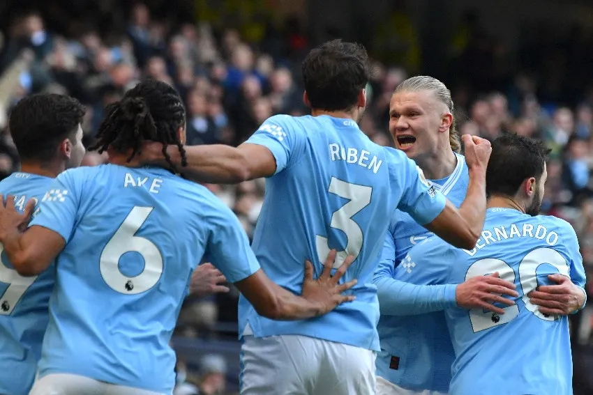 AP Haaland llegó a 50 goles en Premier