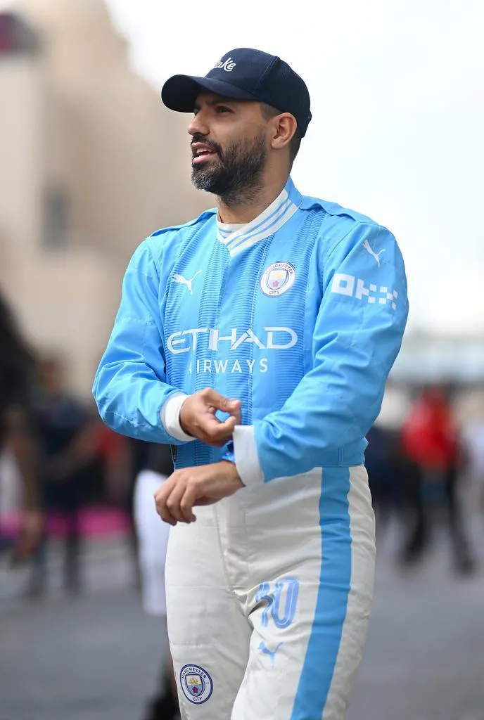 @F1 El exdelantero volvió a portar la '10', ahora en la F1