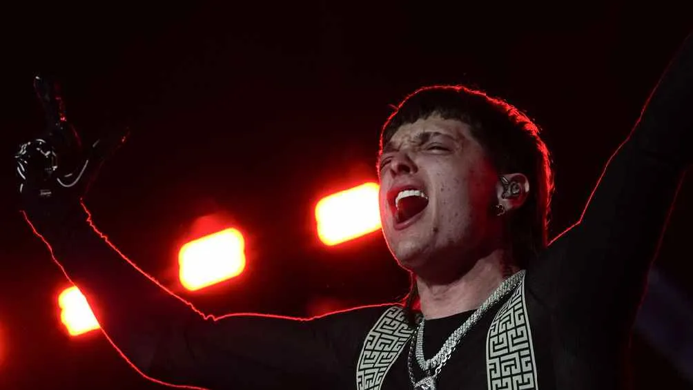 AP Peso Pluma acudió al concierto de Luis Miguel